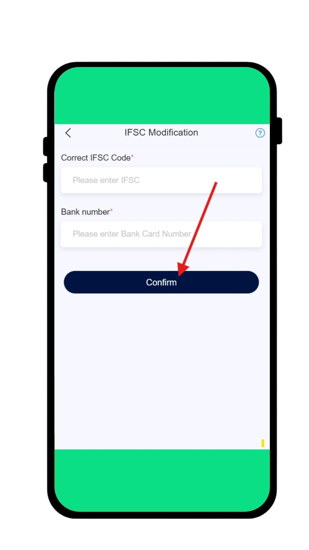  Confirm your request to get a resolution